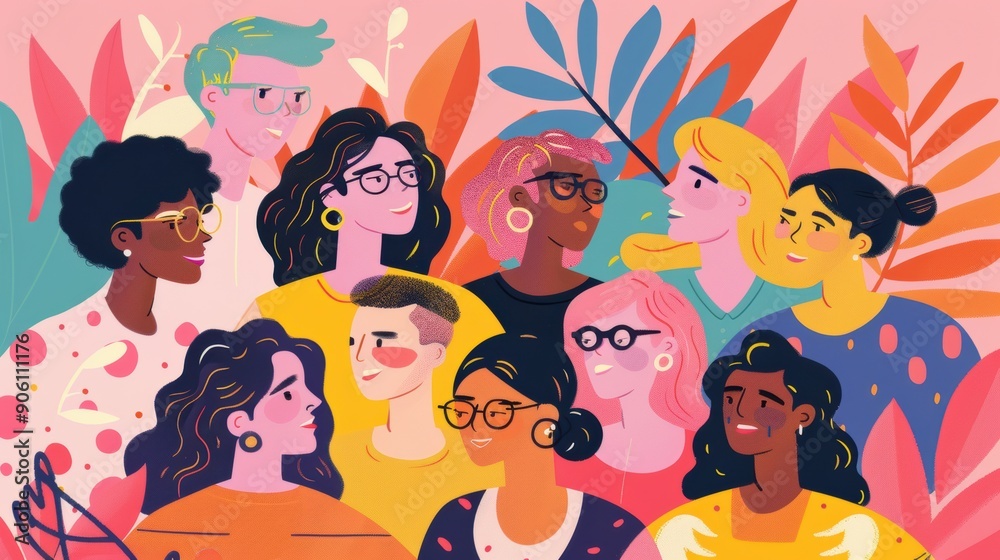 A diverse group of people participating in a body-positive workshop, sharing their stories and supporting each other's journeys to self-love A diverse group of people participating in a body-positive workshop, sharing their stories and supporting each other's journeys to self-love