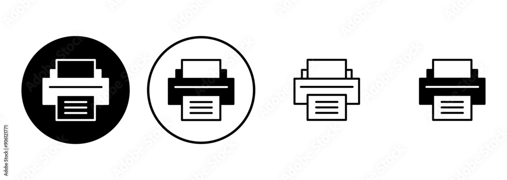 Print icon set. printer icon vector. Print icon set. printer icon vector.