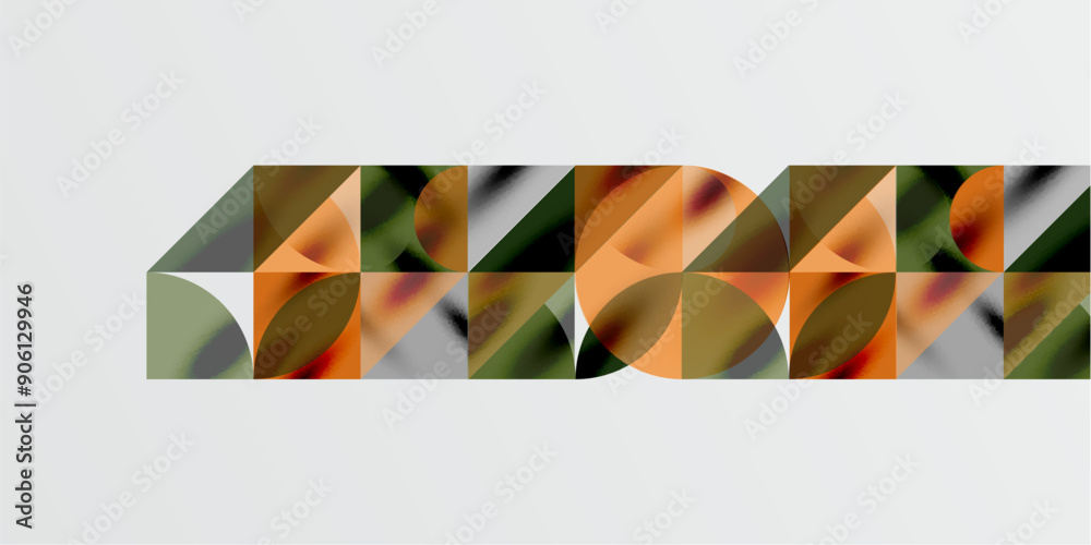 Triangles, round triangles and circles techno art. Vector Illustration For Wallpaper, Banner, Background, Card, Book Illustration, landing page Triangles, round triangles and circles techno art. Vector Illustration For Wallpaper, Banner, Background, Card, Book Illustration, landing page