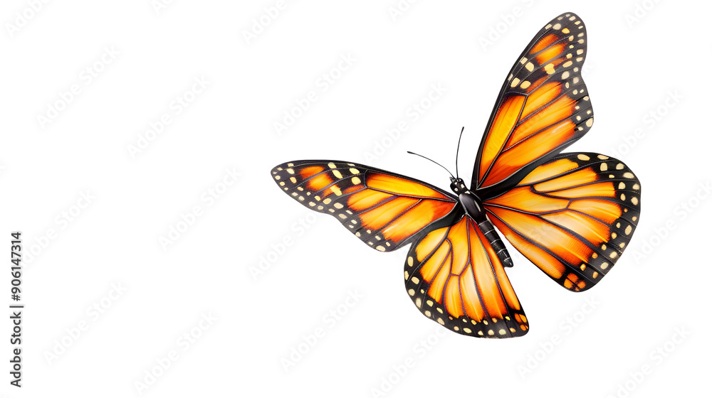 butterfly isolated on white background,generative ai butterfly isolated on white background,generative ai