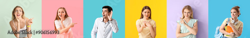 Set of gossiping people on ...