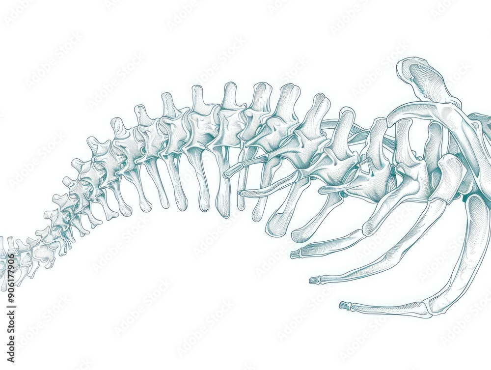 Skeleton with Long Neck Skeleton with Long Neck