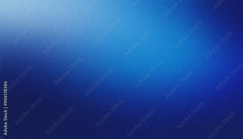 Abstract blue background with grainy texture fading to white at the top Abstract blue background with grainy texture fading to white at the top