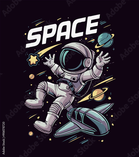 space t-shirt.