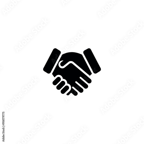 handshake vector illustration