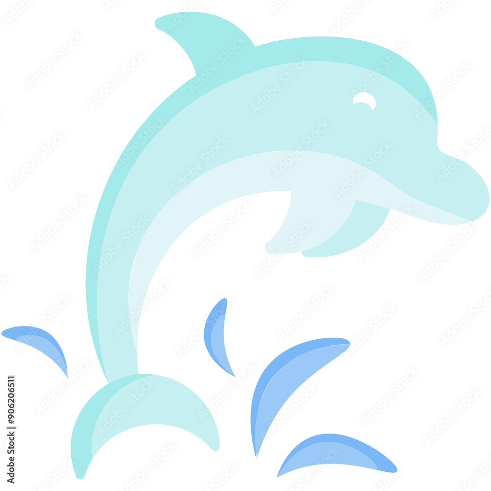 Dolphin Illustration Dolphin Illustration