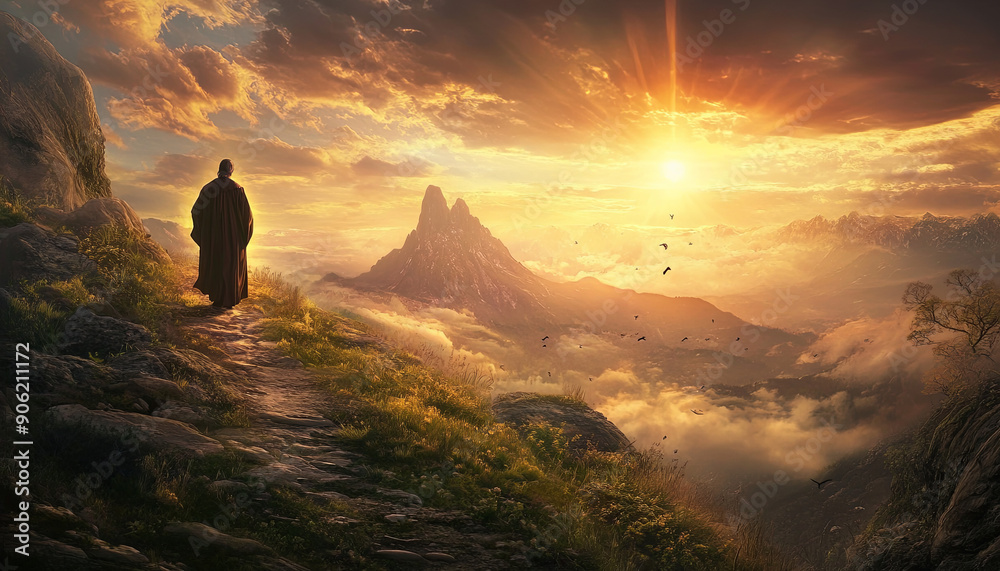 Obraz premium landscape Christian