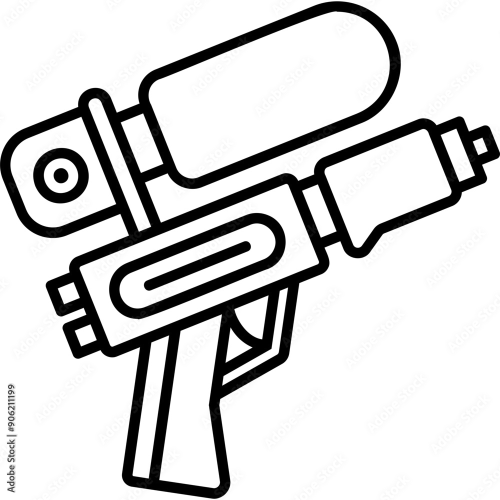 Obraz premium Water Gun Icon