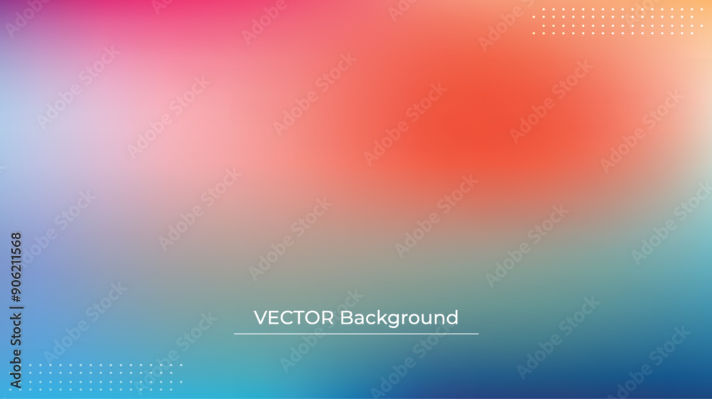 Smooth and blurry colorful gradient mesh background. Modern bright rainbow colors. Easy editable soft colored vector banner template. Premium quality Smooth and blurry colorful gradient mesh background. Modern bright rainbow colors. Easy editable soft colored vector banner template. Premium quality