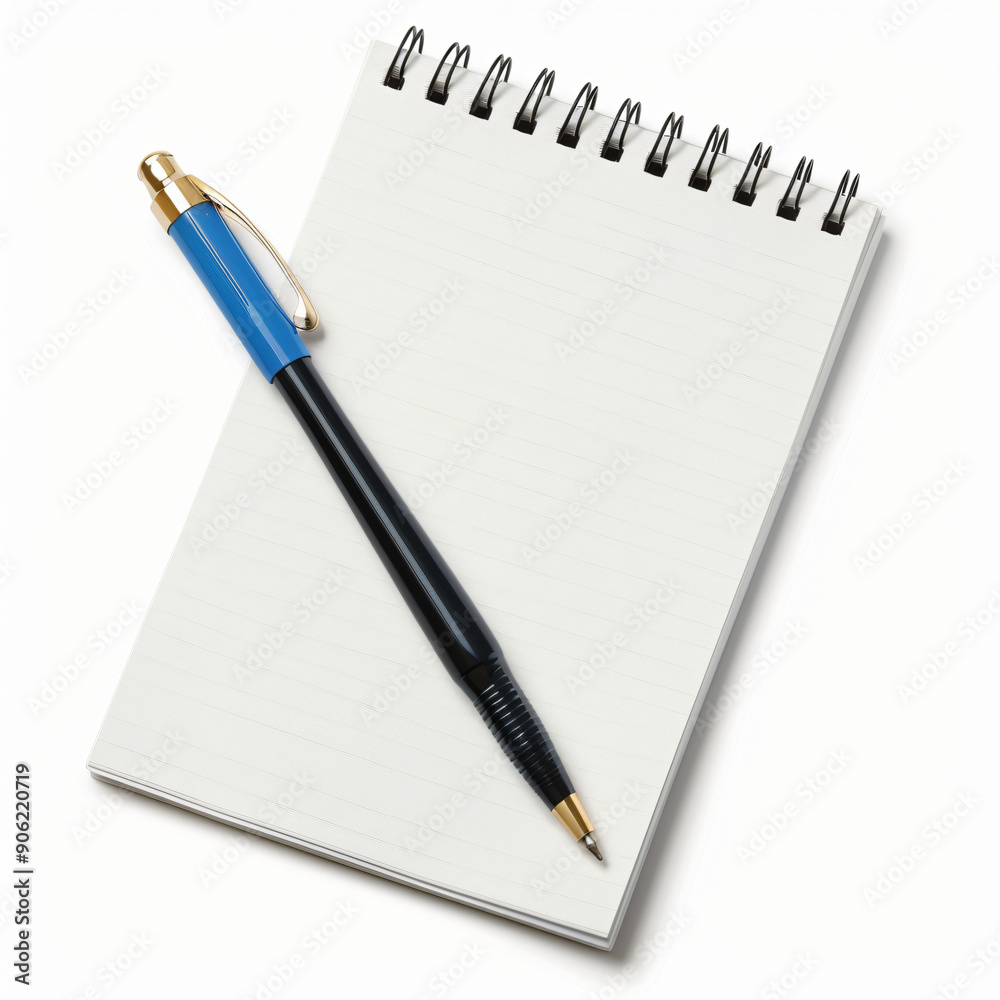 A simple note pad with a transparent background A simple note pad with a transparent background