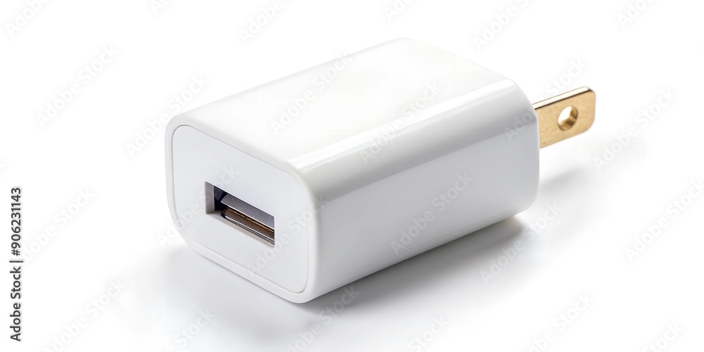charger isolated on white background Generative AI charger isolated on white background Generative AI