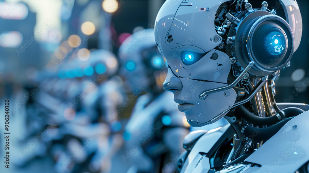 Artificial intelligence and machine learning concept Artificial intelligence and machine learning concept