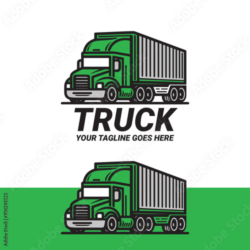 Truck Logo Design for Trucking Company
