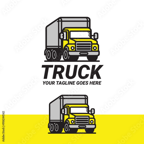 Truck Logo Design for Trucking Company
