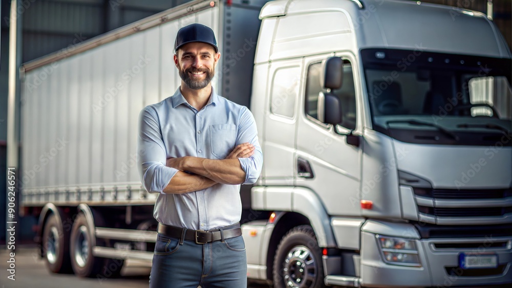 Professional Truck Driver with Moving Truck
Professional Truck Driver with Moving Truck