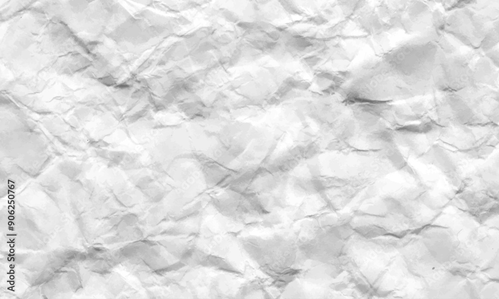 White paper wrinkled texture abstract background. White paper wrinkled texture abstract background.
