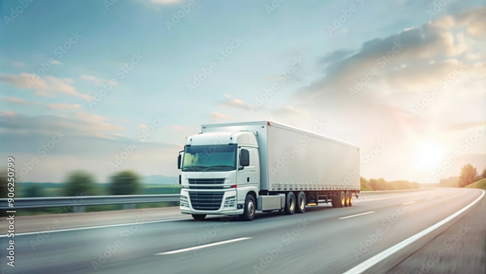 Long-Haul Truck Traveling on Scenic Expressway
Long-Haul Truck Traveling on Scenic Expressway