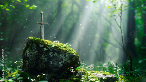 The legendary Sword in Stone