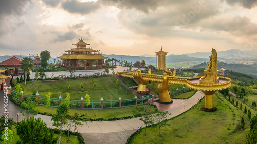 Samten Hills Da Lat is the destination to nourish the body, mind and spirit. A peaceful place to feel the transitions and changes within each person photo