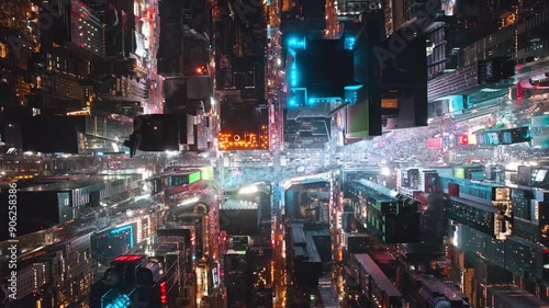 4K New York Manhattan Times Square Wall Street World Trade Center Sunrise and Sunset Night Scene Architecture City Night Scene Aerial Photography