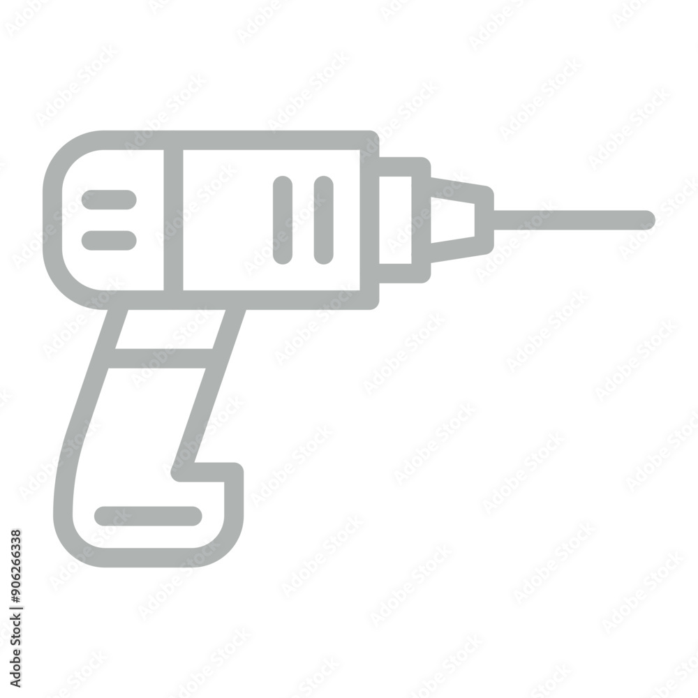 Tools Vector Line Grey Icon Design Tools Vector Line Grey Icon Design