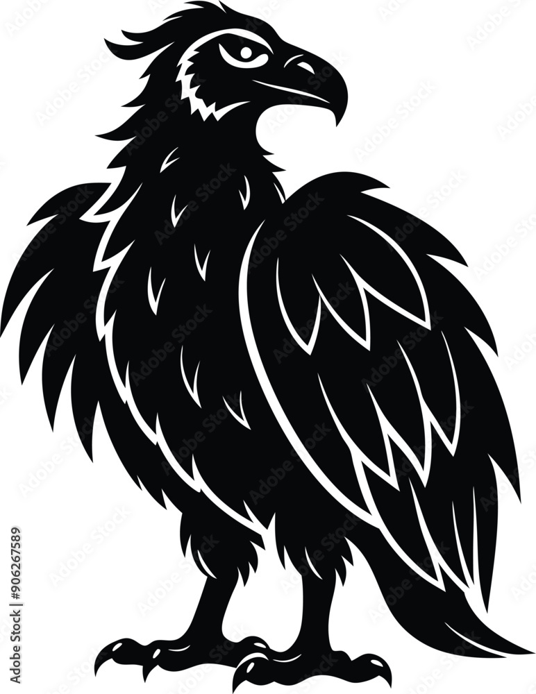 Obraz premium eagle isolated on white background