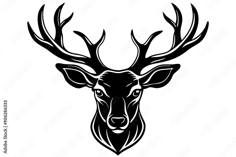 isolated black silhouette of a deer head collection, Set of deer silhouette vector. Deer Silhouette, Deer Head
isolated black silhouette of a deer head collection, Set of deer silhouette vector. Deer Silhouette, Deer Head