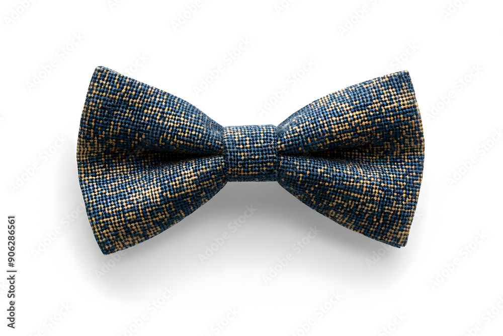 Bow Tie Mockup isolated on white background Bow Tie Mockup isolated on white background