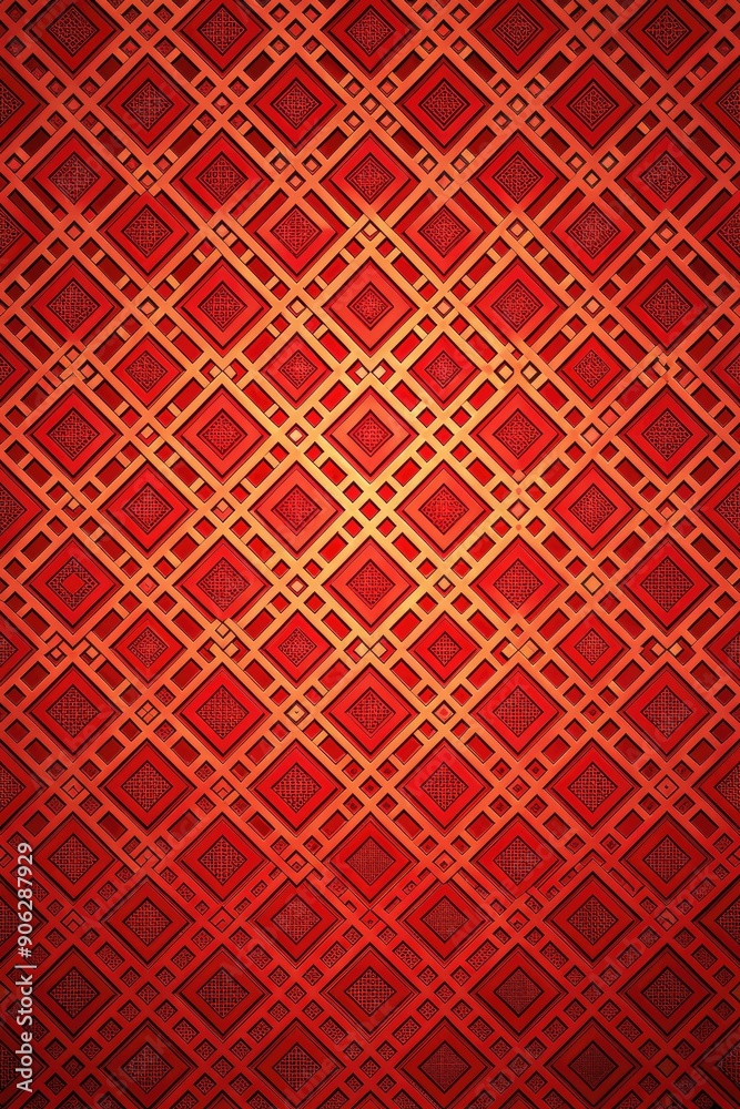 Red and gold patterned design with a rich, ornate feel. Red and gold patterned design with a rich, ornate feel.