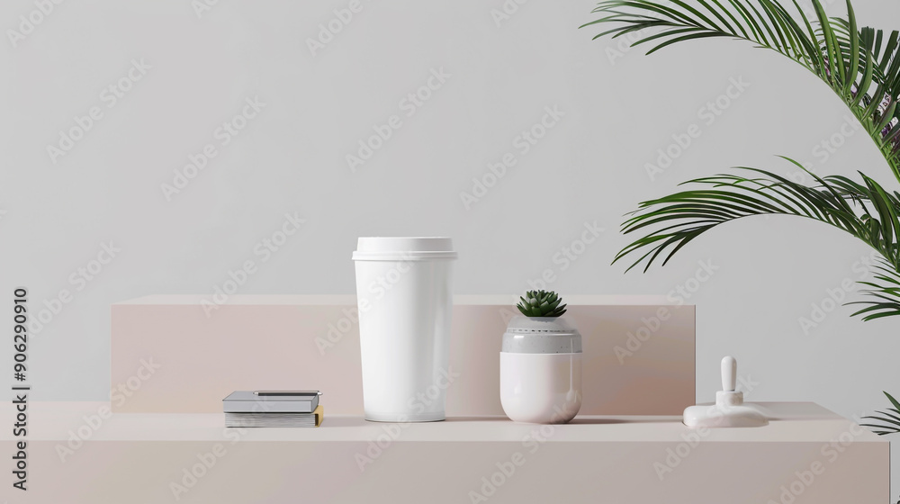 A stylish and minimalist product mockup A stylish and minimalist product mockup