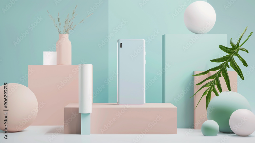 A stylish and minimalist product mockup A stylish and minimalist product mockup