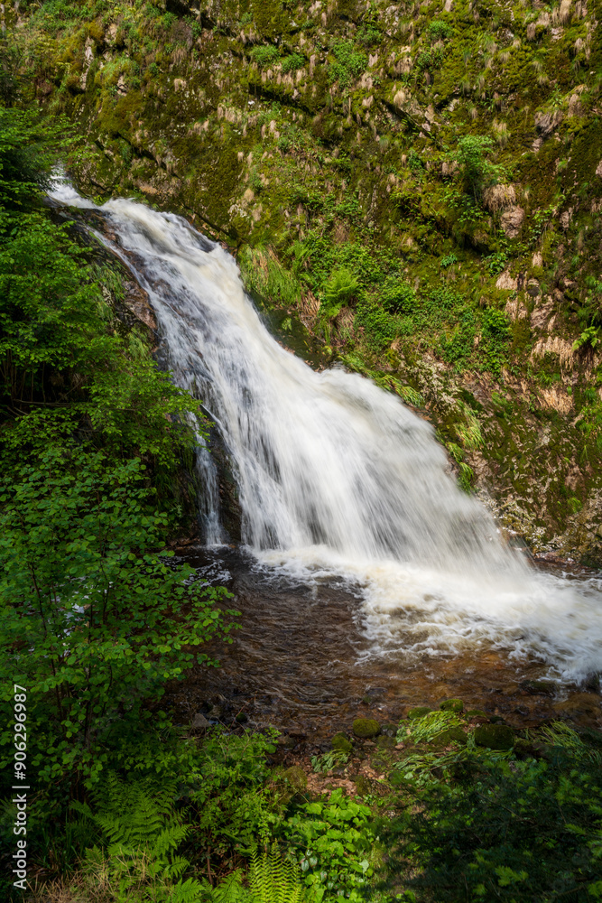 The All Saints Waterfalls in Baden-Württemberg located in the Black Forest The All Saints Waterfalls in Baden-Württemberg located in the Black Forest