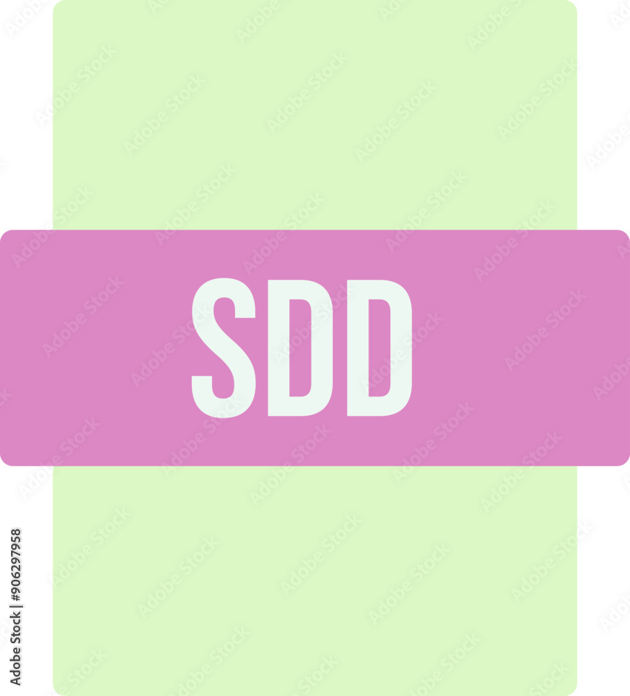 SDD ip file extension icon color fill outer flat SDD ip file extension icon color fill outer flat