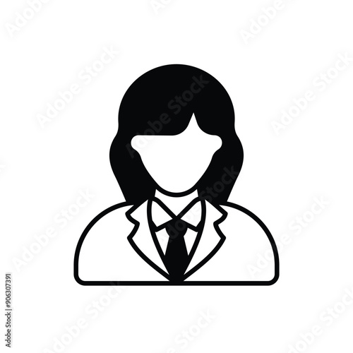 Businesswomen vector icon