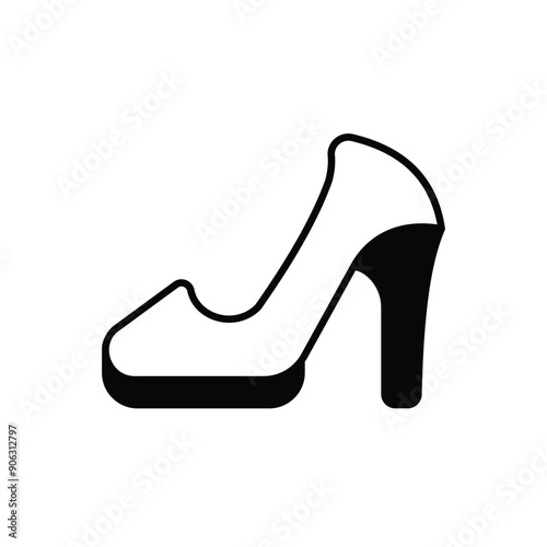 Heels vector icon