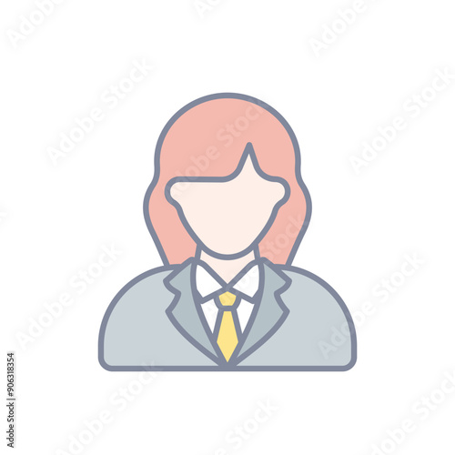 Businesswomen vector icon