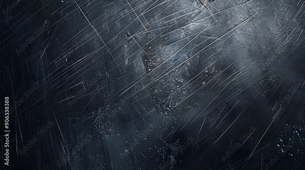 A black metal background with a texture of delicate scratches, providing a subtle and elegant finish A black metal background with a texture of delicate scratches, providing a subtle and elegant finish