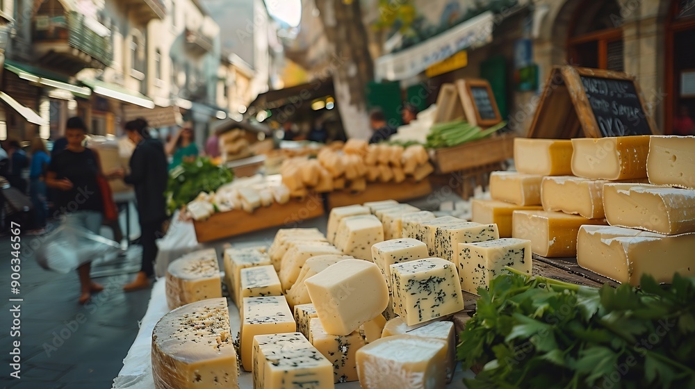 Celebrating the Tbilisoba holiday Day of city Tbilisi Georgia Street fair Counter with cheeses for sale Concept of buying dairy farm products Street food festival Shop street market : Generative AI Celebrating the Tbilisoba holiday Day of city Tbilisi Georgia Street fair Counter with cheeses for sale Concept of buying dairy farm products Street food festival Shop street market : Generative AI