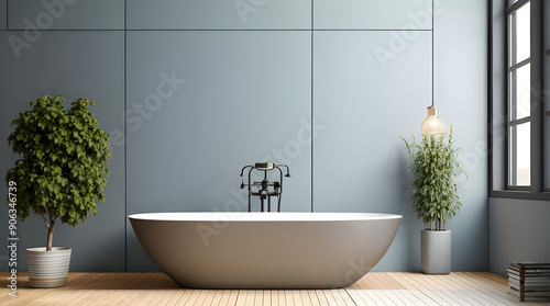minimalist bathroom interior
