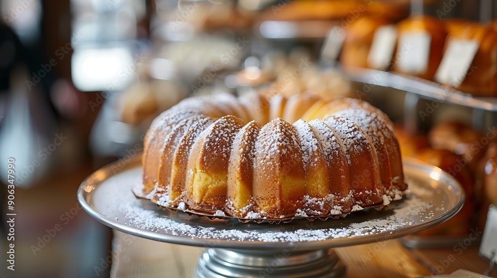 Traditional Alsace kugelhopf or gugelhupf cake at a French bakery in the old town of Grande Ile the historic center of Strasbourg Alsace France : Generative AI Traditional Alsace kugelhopf or gugelhupf cake at a French bakery in the old town of Grande Ile the historic center of Strasbourg Alsace France : Generative AI