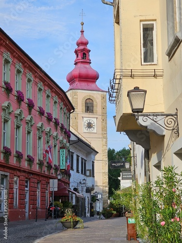 Obraz na płótnie Ptuj Slowienien w salonie