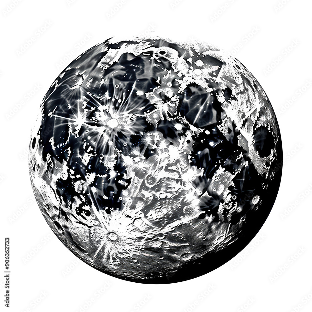 Full Moon Vector Illustration PNG Image Full Moon Vector Illustration PNG Image