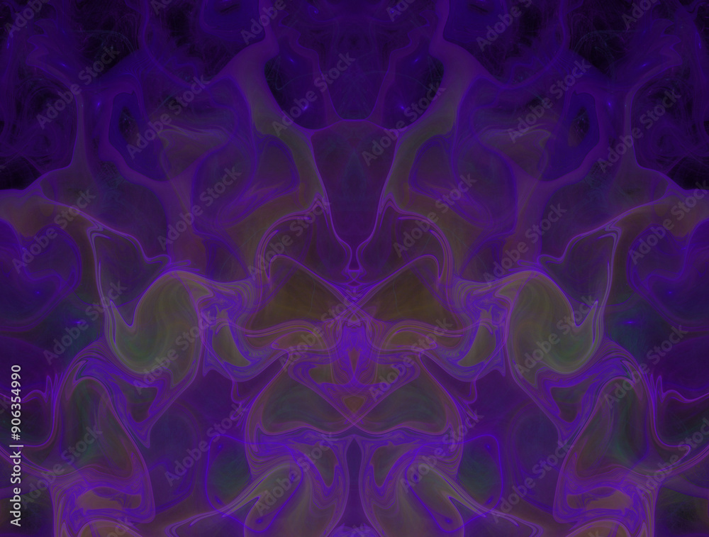 Imaginatory fractal abstract background Image