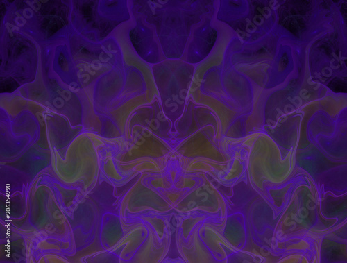 Imaginatory fractal abstract background Image