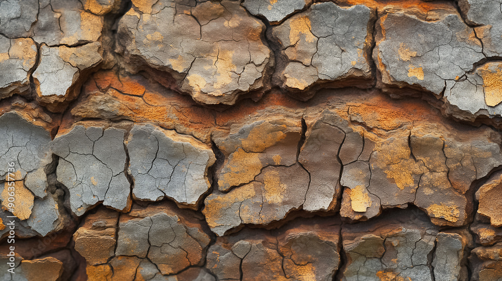 A rock with a lot of cracks and holes. The cracks are deep and the holes are large, giving the rock a rough and weathered appearance. Scene is one of decay and erosion A rock with a lot of cracks and holes. The cracks are deep and the holes are large, giving the rock a rough and weathered appearance. Scene is one of decay and erosion