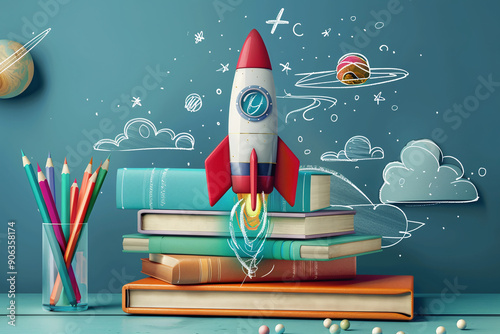 Illustration, Back To School