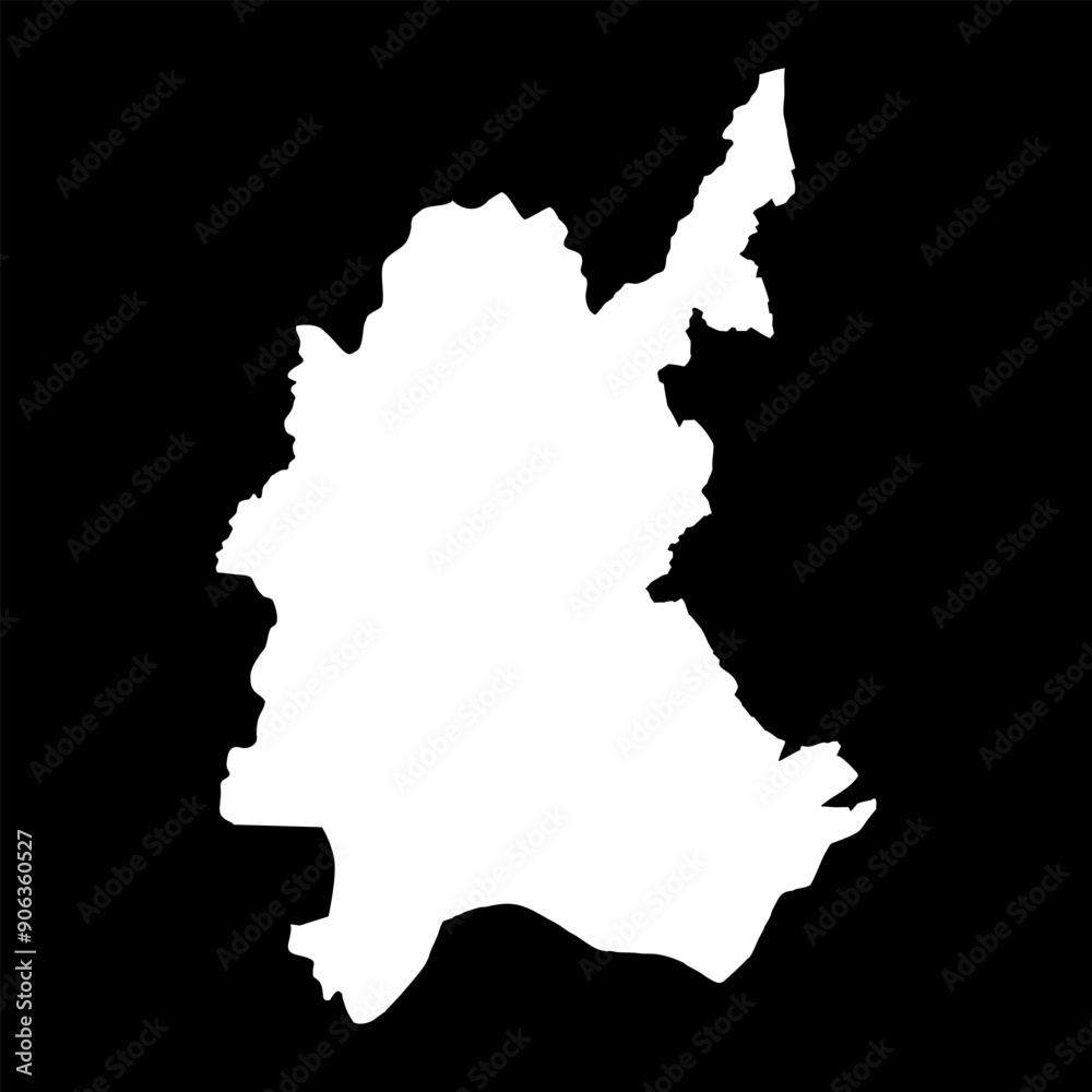 Diyala Governorate map, administrative division of Iraq. Vector illustration. Diyala Governorate map, administrative division of Iraq. Vector illustration.