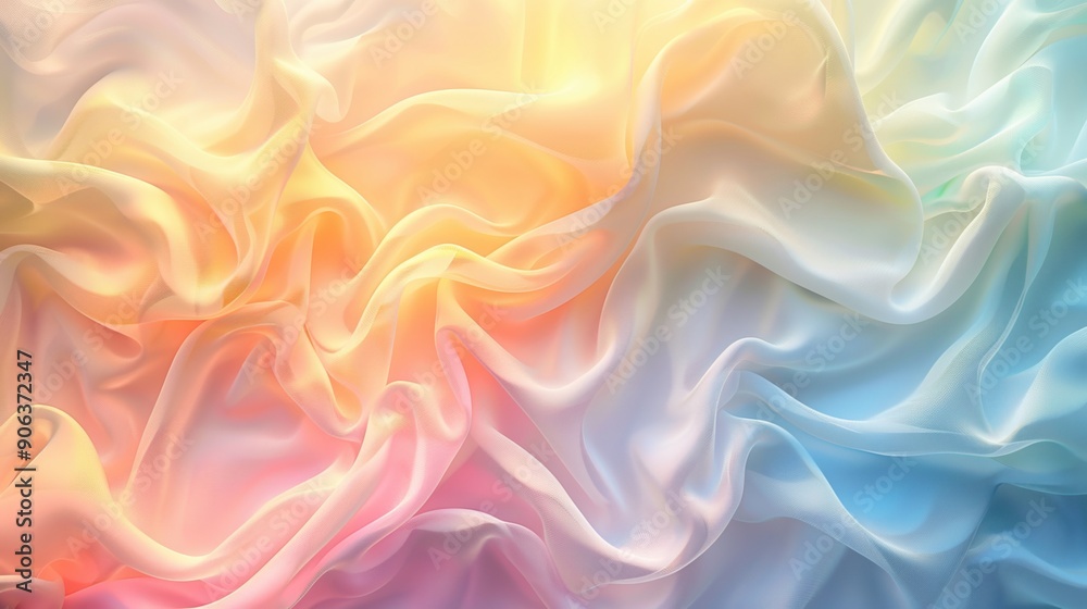 A mesmerizing blend of soft pastel colors flowing together in a silky texture, perfect for backgrounds or abstract designs. A mesmerizing blend of soft pastel colors flowing together in a silky texture, perfect for backgrounds or abstract designs.