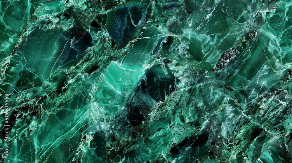 Abstract green marble texture with striking veining, creating a visually captivating and luxurious pattern that evokes a sense of nature and opulence. Abstract green marble texture with striking veining, creating a visually captivating and luxurious pattern that evokes a sense of nature and opulence.