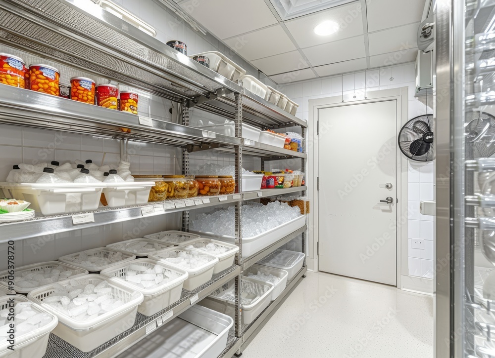 Commercial Kitchen Storage Room